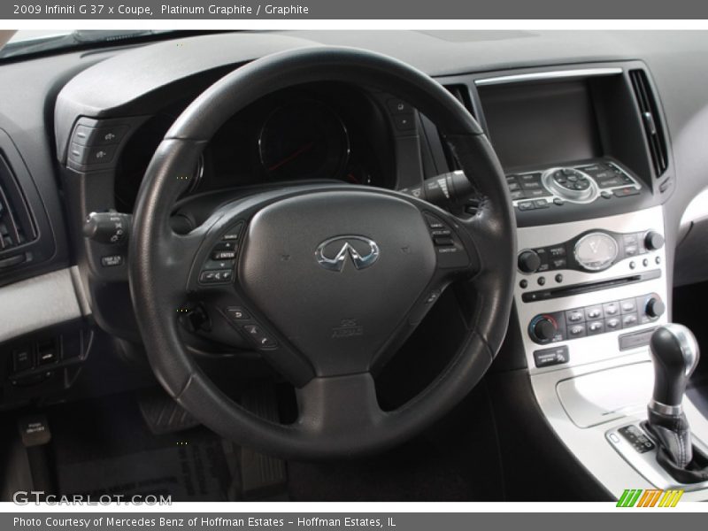 Platinum Graphite / Graphite 2009 Infiniti G 37 x Coupe
