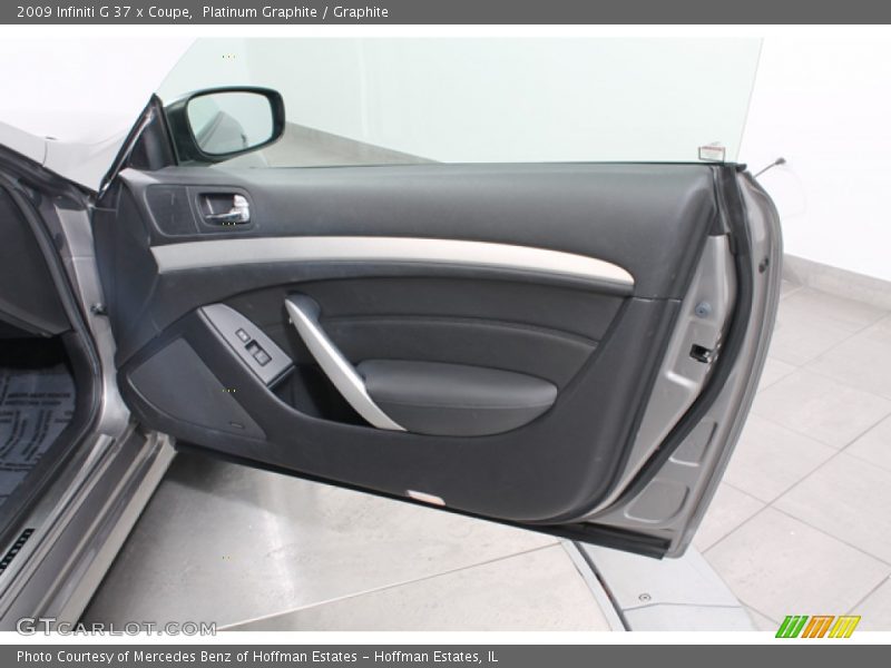 Platinum Graphite / Graphite 2009 Infiniti G 37 x Coupe