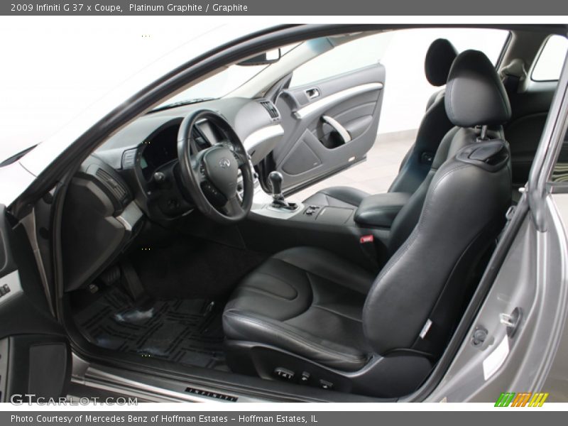 Platinum Graphite / Graphite 2009 Infiniti G 37 x Coupe