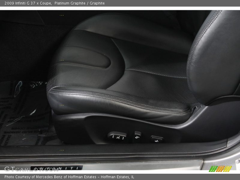 Platinum Graphite / Graphite 2009 Infiniti G 37 x Coupe