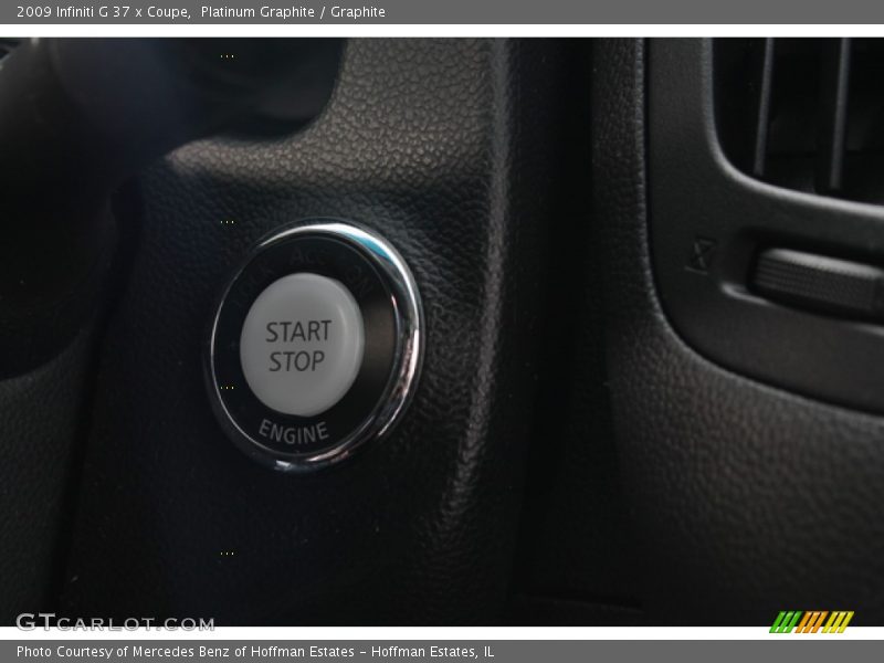 Platinum Graphite / Graphite 2009 Infiniti G 37 x Coupe