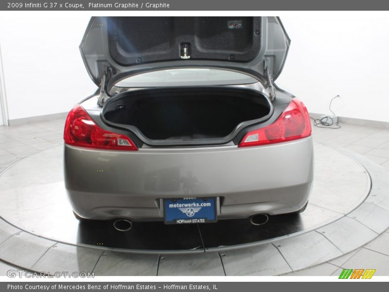 Platinum Graphite / Graphite 2009 Infiniti G 37 x Coupe