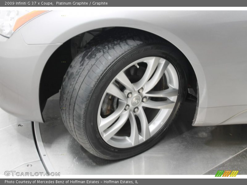 Platinum Graphite / Graphite 2009 Infiniti G 37 x Coupe