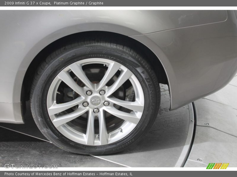 Platinum Graphite / Graphite 2009 Infiniti G 37 x Coupe
