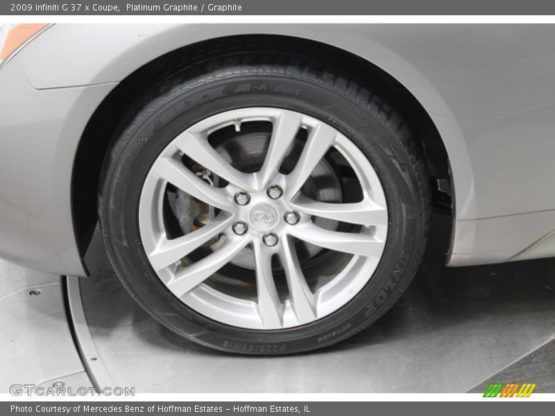 Platinum Graphite / Graphite 2009 Infiniti G 37 x Coupe
