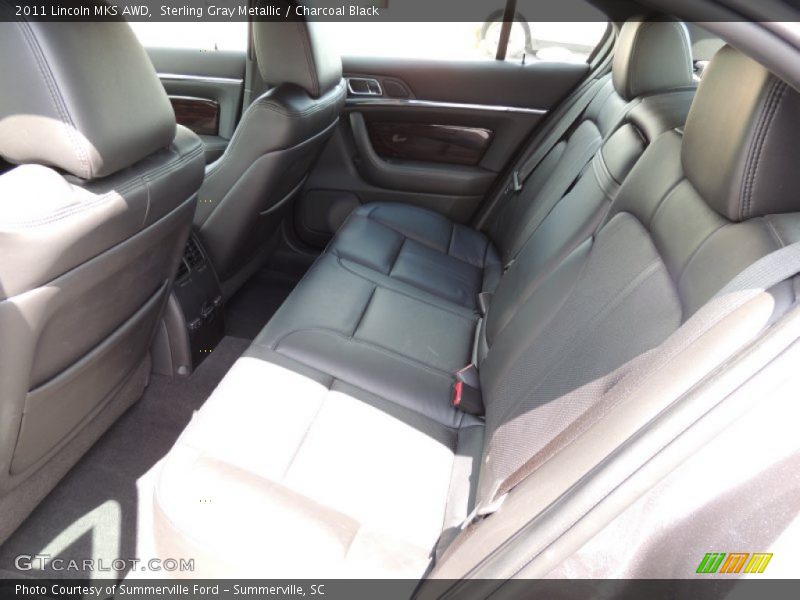 Sterling Gray Metallic / Charcoal Black 2011 Lincoln MKS AWD