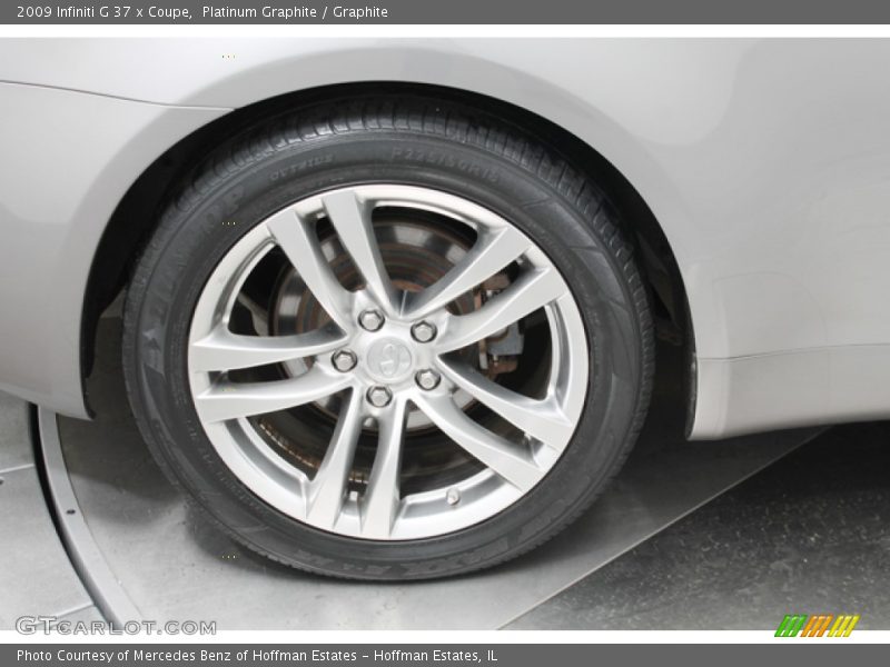 Platinum Graphite / Graphite 2009 Infiniti G 37 x Coupe