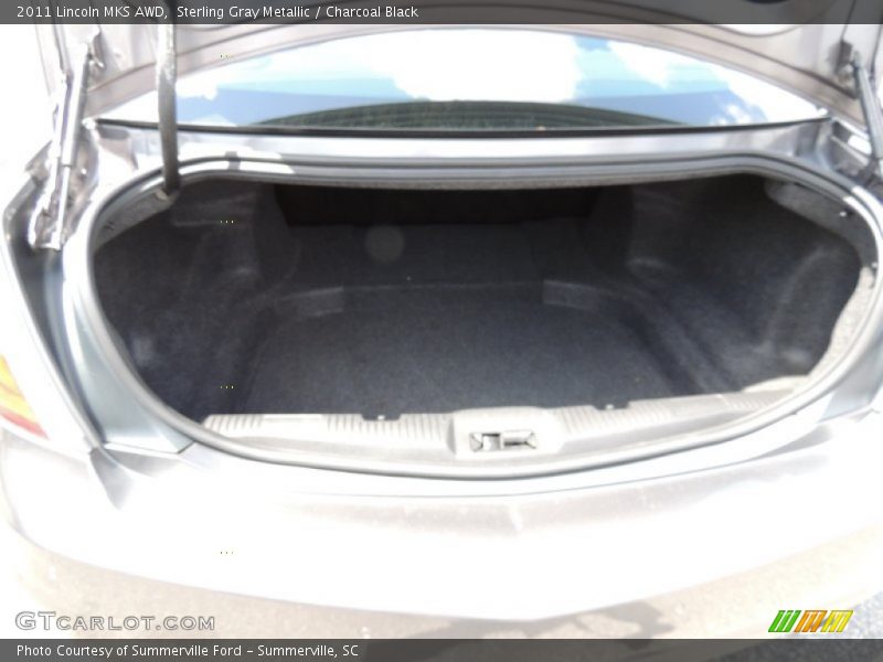 Sterling Gray Metallic / Charcoal Black 2011 Lincoln MKS AWD