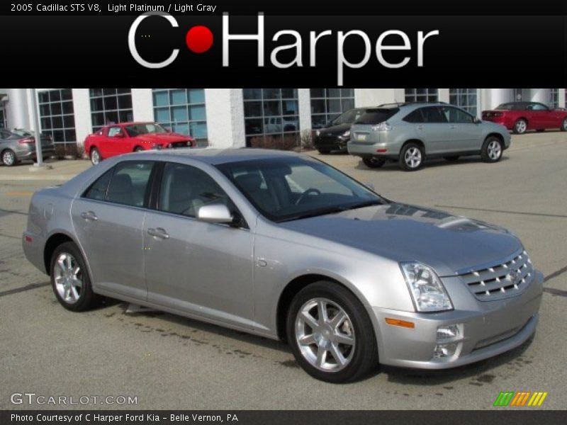 Light Platinum / Light Gray 2005 Cadillac STS V8