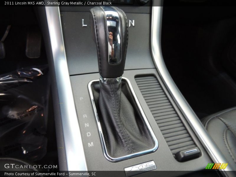 Sterling Gray Metallic / Charcoal Black 2011 Lincoln MKS AWD