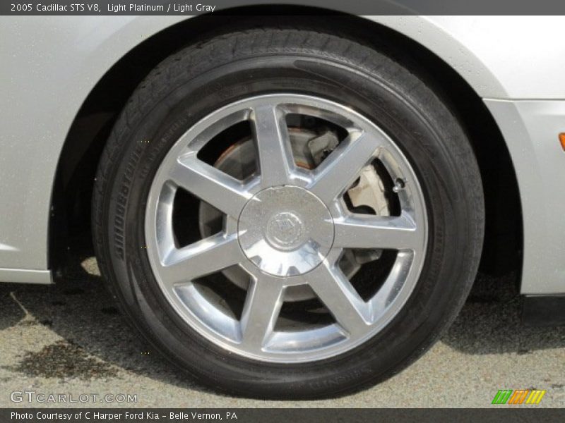 Light Platinum / Light Gray 2005 Cadillac STS V8
