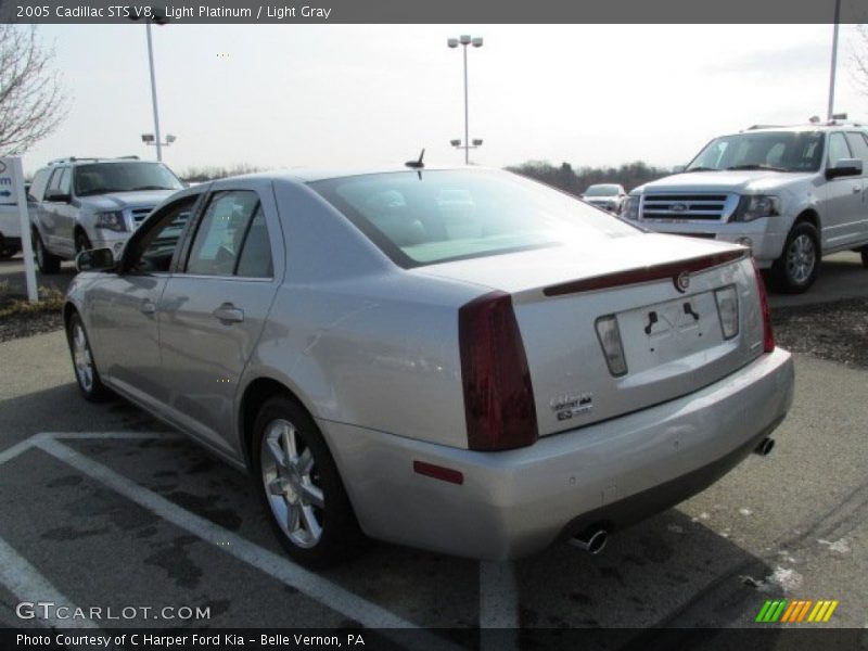 Light Platinum / Light Gray 2005 Cadillac STS V8