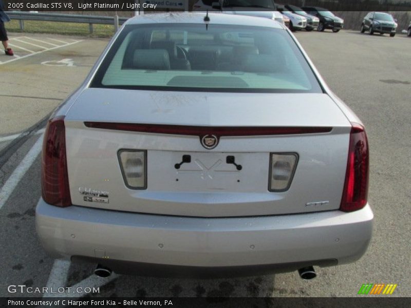 Light Platinum / Light Gray 2005 Cadillac STS V8