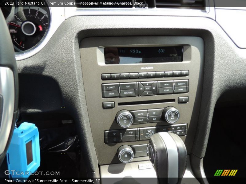 Controls of 2013 Mustang GT Premium Coupe