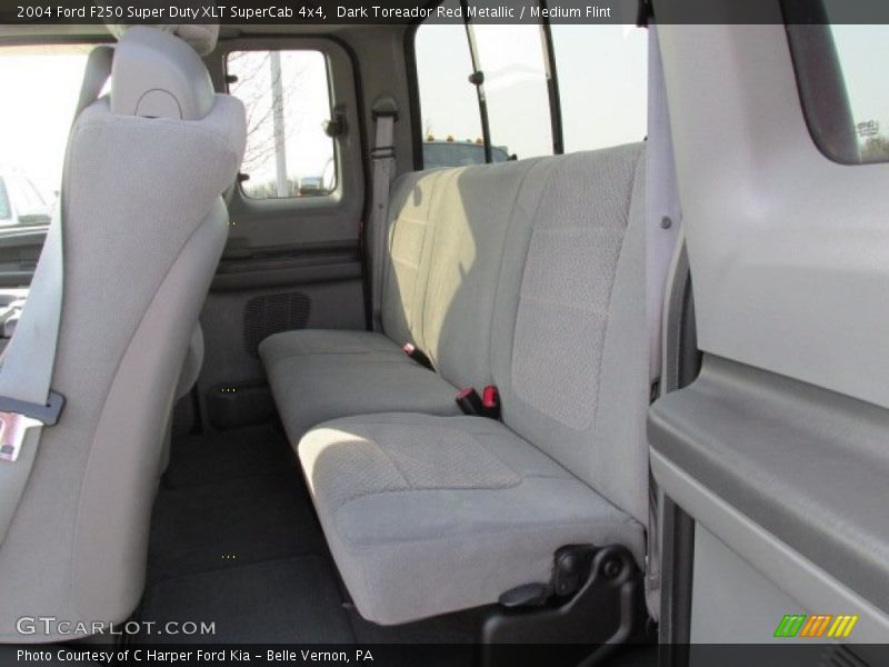 Dark Toreador Red Metallic / Medium Flint 2004 Ford F250 Super Duty XLT SuperCab 4x4