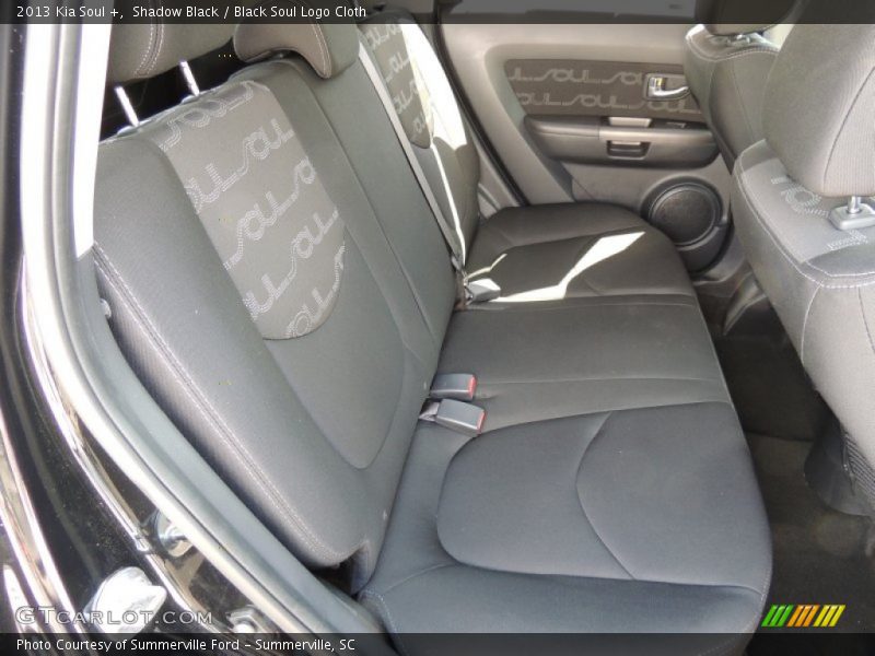 Shadow Black / Black Soul Logo Cloth 2013 Kia Soul +
