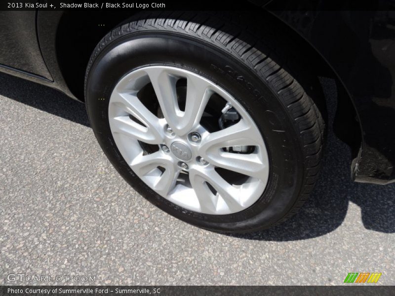 Shadow Black / Black Soul Logo Cloth 2013 Kia Soul +