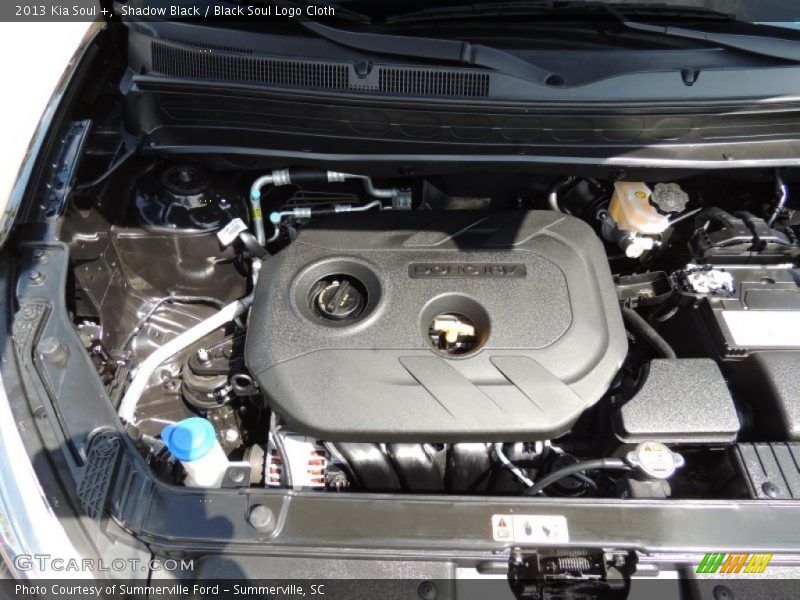 Shadow Black / Black Soul Logo Cloth 2013 Kia Soul +