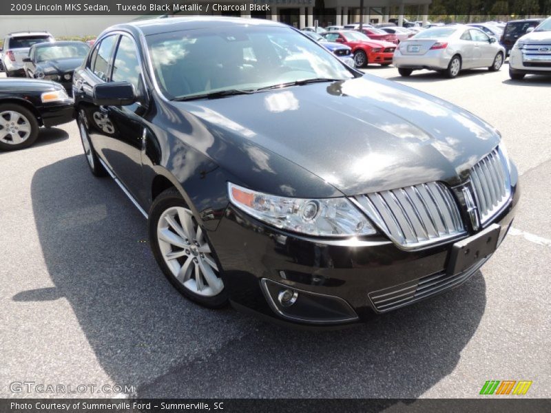 Tuxedo Black Metallic / Charcoal Black 2009 Lincoln MKS Sedan