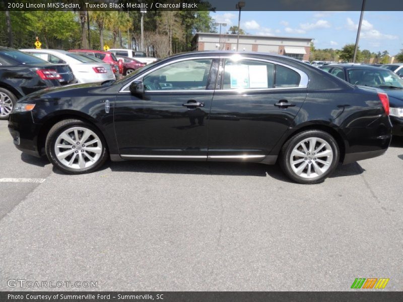 Tuxedo Black Metallic / Charcoal Black 2009 Lincoln MKS Sedan