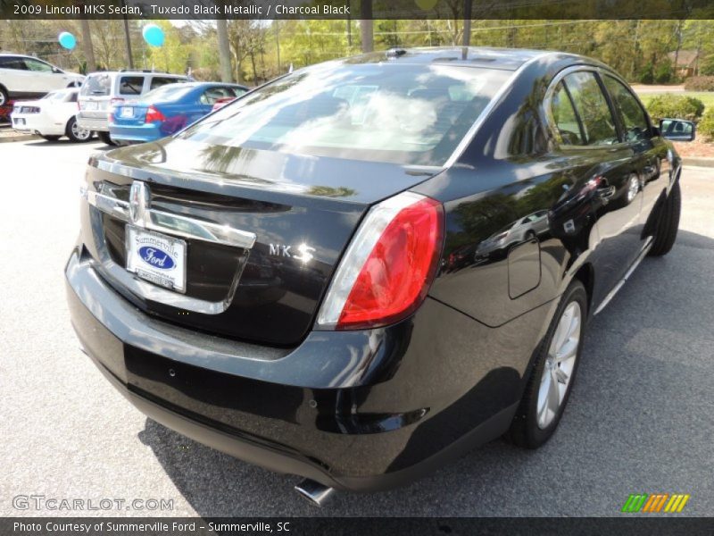 Tuxedo Black Metallic / Charcoal Black 2009 Lincoln MKS Sedan