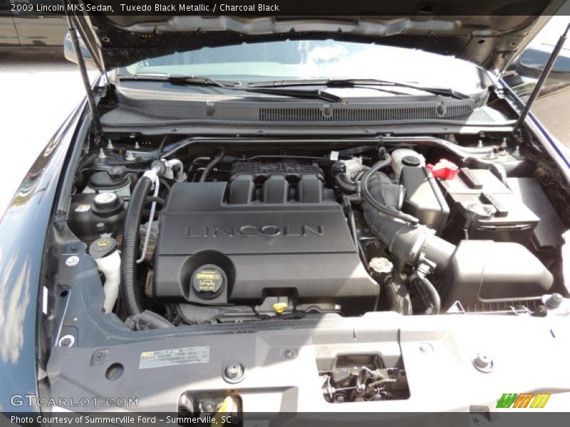 Tuxedo Black Metallic / Charcoal Black 2009 Lincoln MKS Sedan
