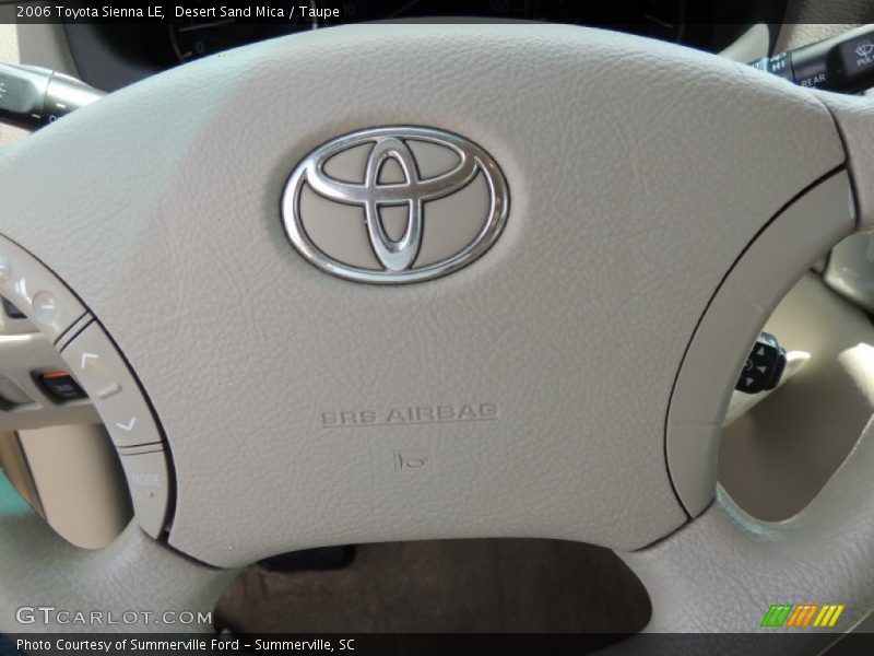 Desert Sand Mica / Taupe 2006 Toyota Sienna LE