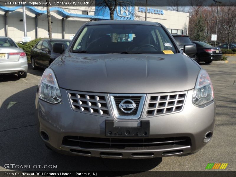 Gotham Gray / Black 2010 Nissan Rogue S AWD