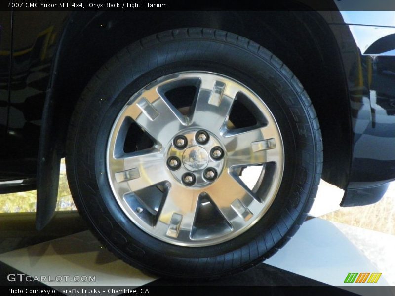 Onyx Black / Light Titanium 2007 GMC Yukon SLT 4x4