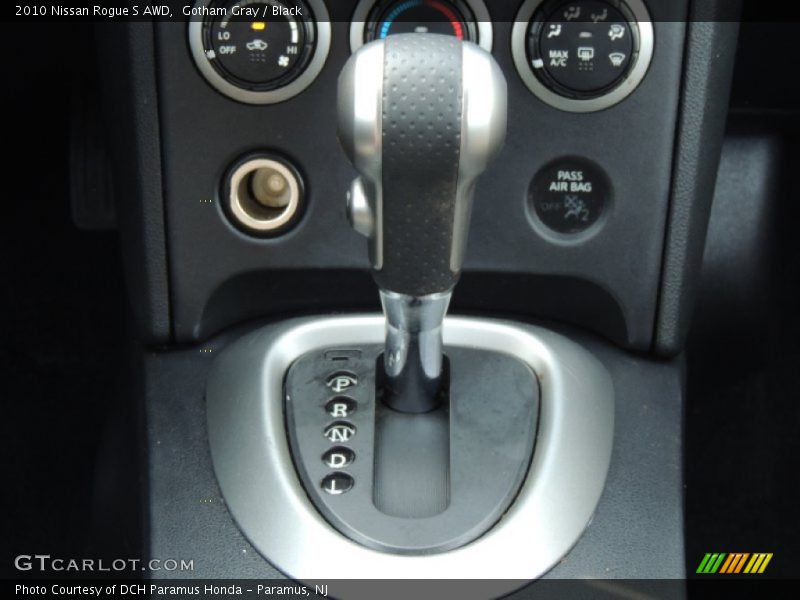 Gotham Gray / Black 2010 Nissan Rogue S AWD