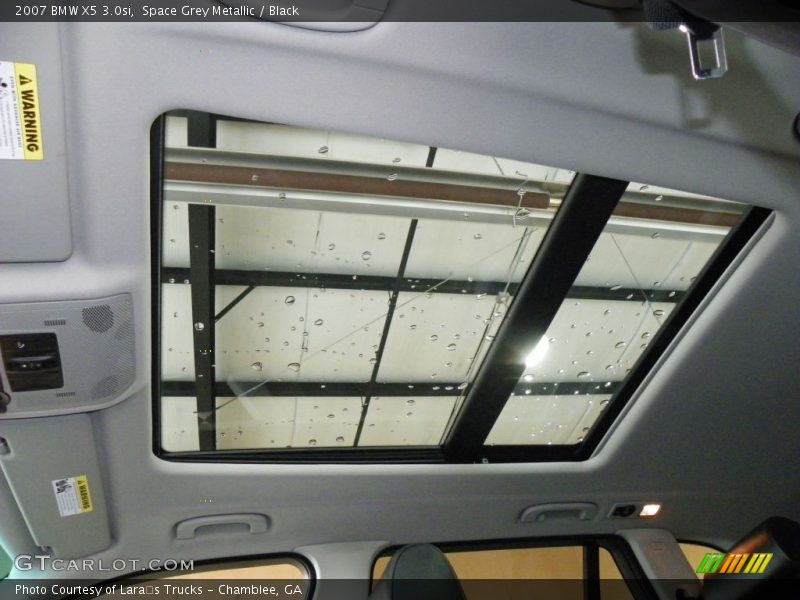 Space Grey Metallic / Black 2007 BMW X5 3.0si