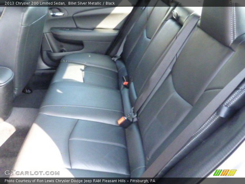 Billet Silver Metallic / Black 2013 Chrysler 200 Limited Sedan