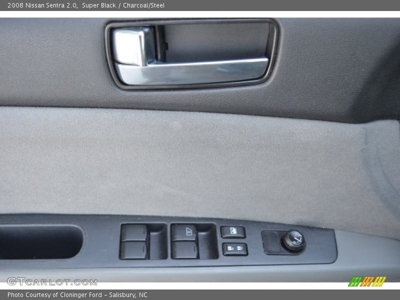 Super Black / Charcoal/Steel 2008 Nissan Sentra 2.0
