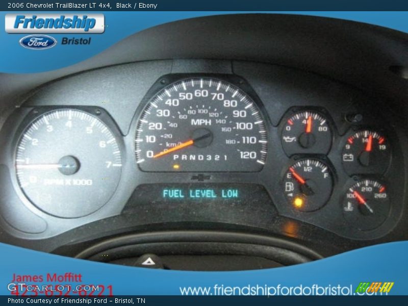 Black / Ebony 2006 Chevrolet TrailBlazer LT 4x4