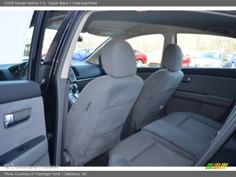 Super Black / Charcoal/Steel 2008 Nissan Sentra 2.0