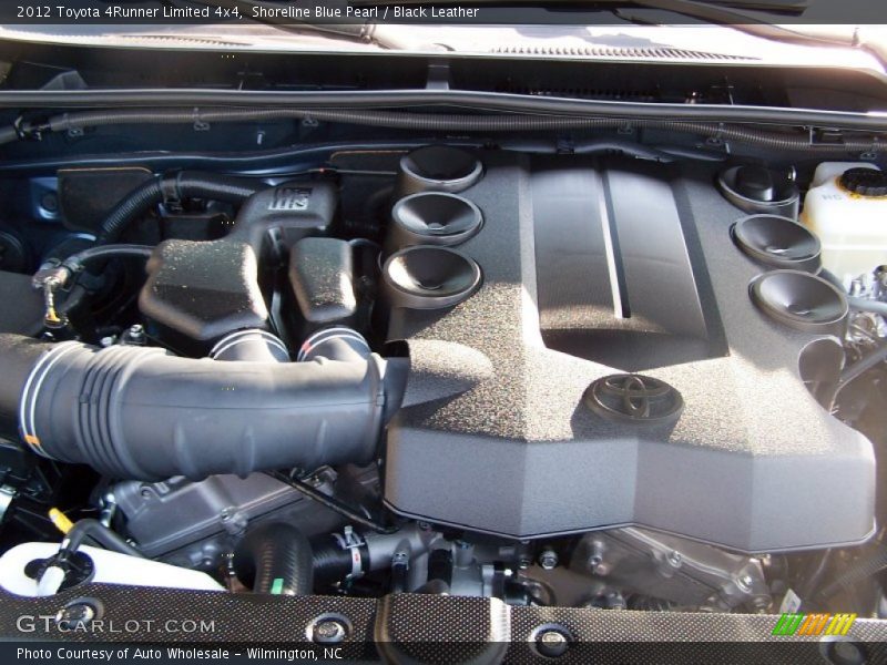 Shoreline Blue Pearl / Black Leather 2012 Toyota 4Runner Limited 4x4