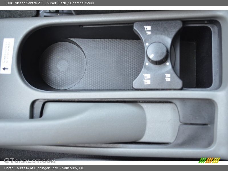 Super Black / Charcoal/Steel 2008 Nissan Sentra 2.0