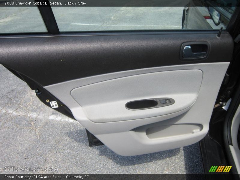 Black / Gray 2008 Chevrolet Cobalt LT Sedan