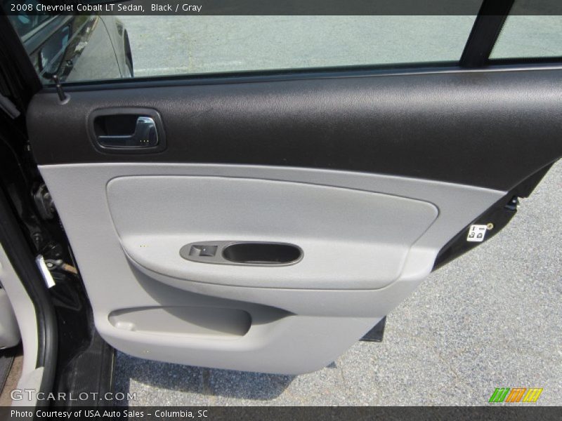 Black / Gray 2008 Chevrolet Cobalt LT Sedan