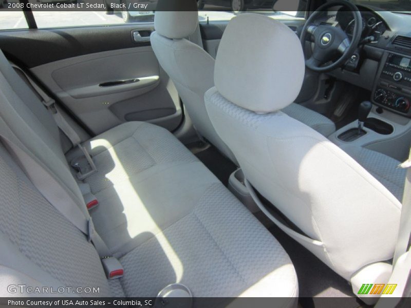 Black / Gray 2008 Chevrolet Cobalt LT Sedan