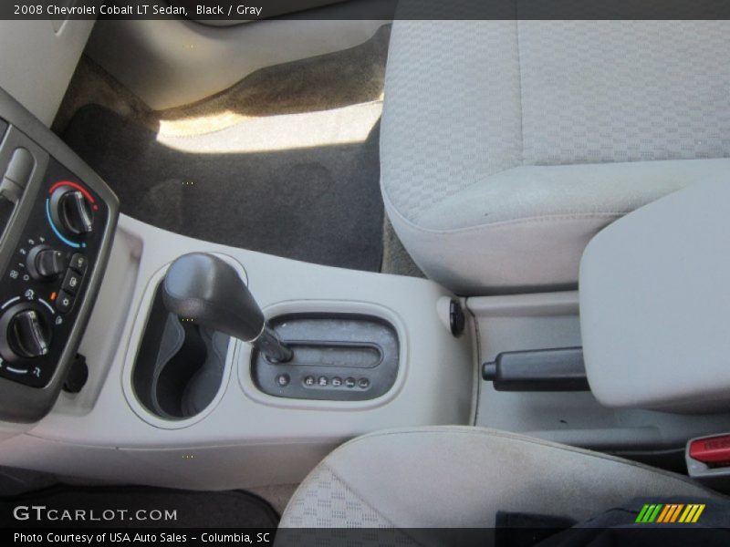 Black / Gray 2008 Chevrolet Cobalt LT Sedan