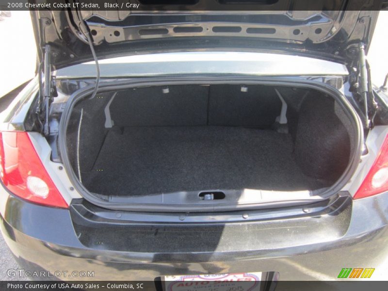 Black / Gray 2008 Chevrolet Cobalt LT Sedan