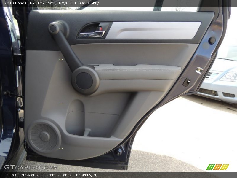 Royal Blue Pearl / Gray 2010 Honda CR-V EX-L AWD