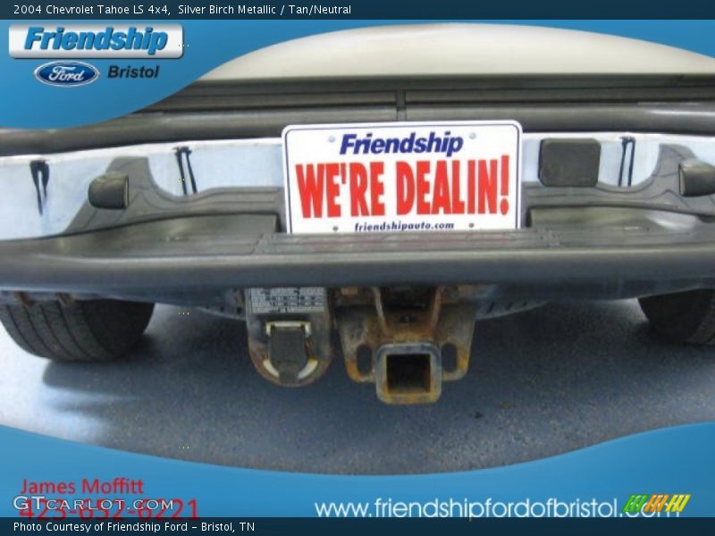 Silver Birch Metallic / Tan/Neutral 2004 Chevrolet Tahoe LS 4x4