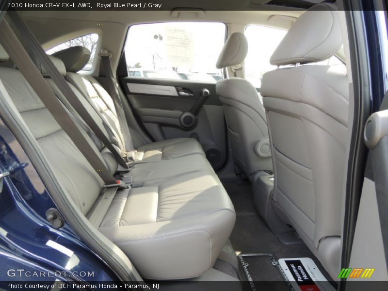 Royal Blue Pearl / Gray 2010 Honda CR-V EX-L AWD