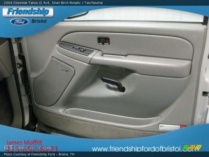 Silver Birch Metallic / Tan/Neutral 2004 Chevrolet Tahoe LS 4x4