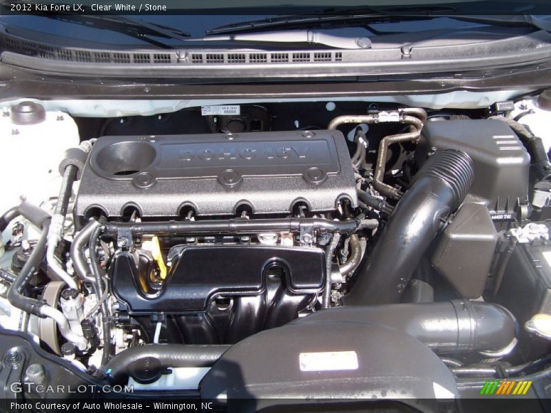 Clear White / Stone 2012 Kia Forte LX