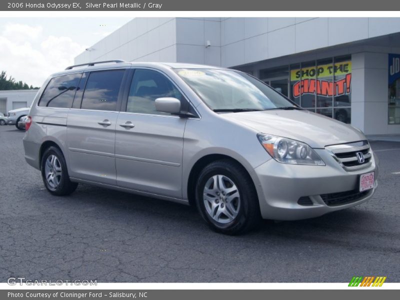 Silver Pearl Metallic / Gray 2006 Honda Odyssey EX