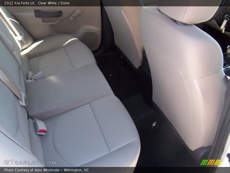 Clear White / Stone 2012 Kia Forte LX