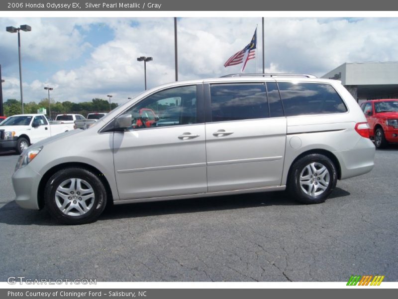 Silver Pearl Metallic / Gray 2006 Honda Odyssey EX